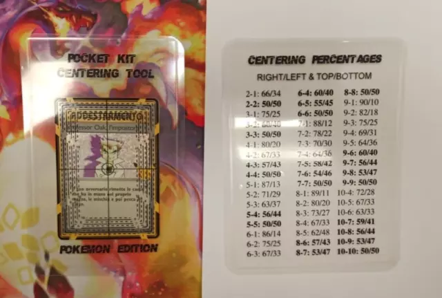 GEM MINT CARD Grading Centering Card Tool Kit for PSA BGS SGC🔥 works  Pokémon £12.84 - PicClick UK