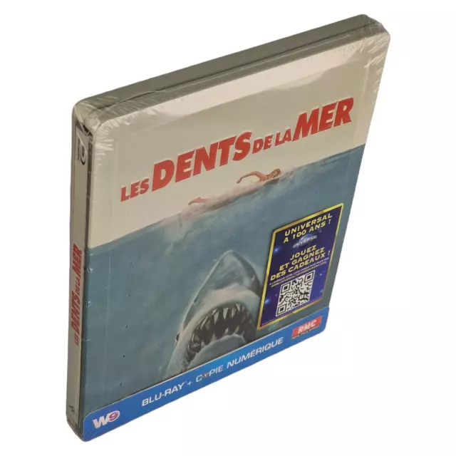 Les Dents de la Mer Jaws SteelBook Blu-ray 2012 France Blu-ray + DVD Region Free