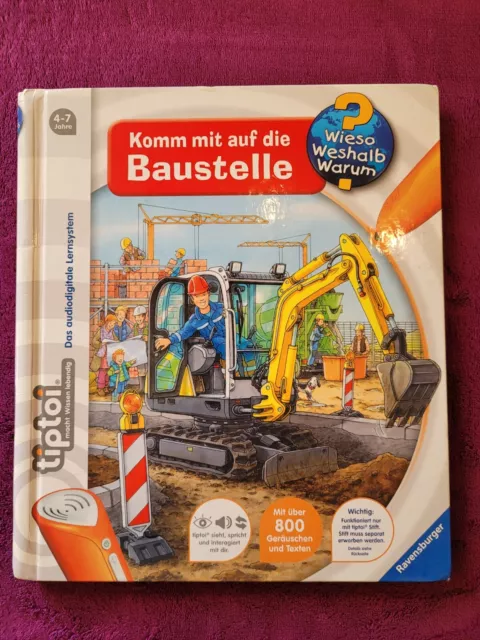 TipToi Buch Ravensburger - Komm mit auf die Baustelle