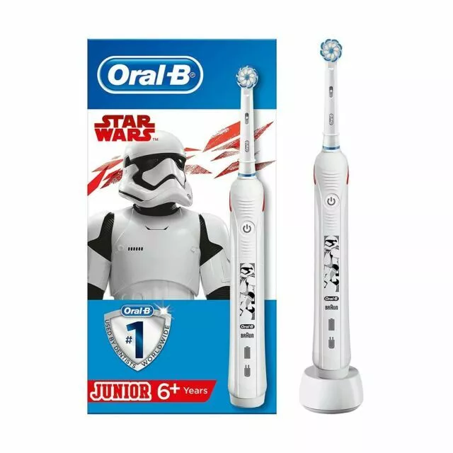 Oral-B Junior Star Wars Brosse à Dents Eléctrique - Blanc