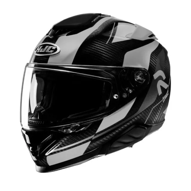 Hjc Rpha 71 Hamil Carbon Black Full Face Motorcycle Motorbike Helmet Ece 22.06