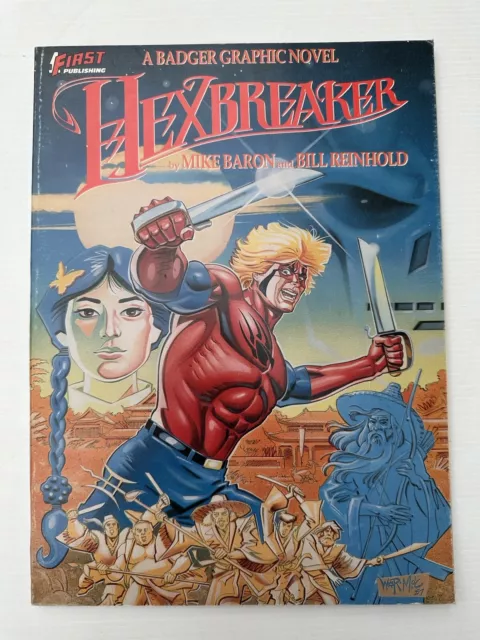 HEXBREAKER A Badger graphic novel Tpb 1985 1First publishing