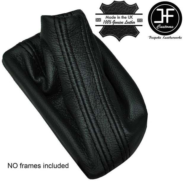 BLACK STITCH DSG Automatic Leather Shift Boot Fits Vw Golf Mk5 Golf Mk6