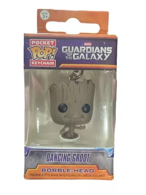 Dancing Groot Funko Pocket Pop! Keychain Vinyl Figure Guardians Of The Galaxy