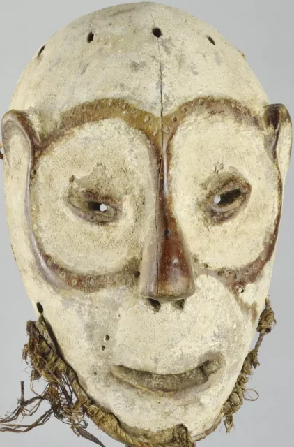 Superbe Masque LEGA  idimu culte du Bwami mask Art Africain Zaire Congo 1519