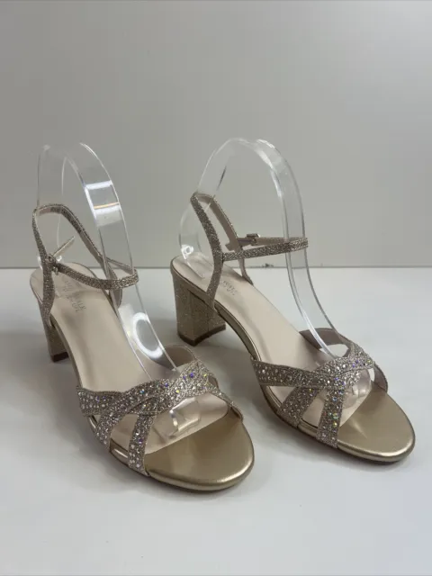 Touch Ups Ivy Women's Champagne Sandal Size 8.5M