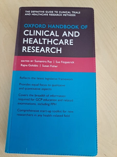 Oxford Handbook of Clinical and Healthcare Research (2016)