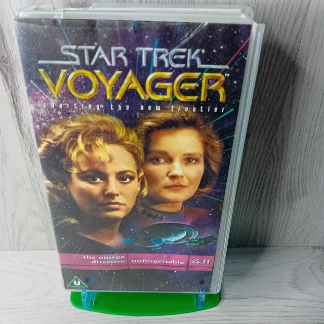 Star Trek Voyager 5.11 – VHS-Kassette Mit Zwei Episoden: 'Verheerende Gewalt' & 'Liebe Inmitten Der Sterne'