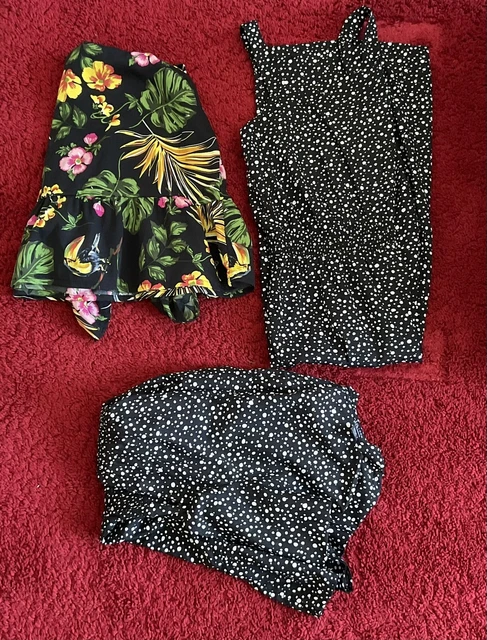 Pacchetto vestiti per ragazze età 11-12 anni 3 abiti/tute nuovo look & Miss Evie