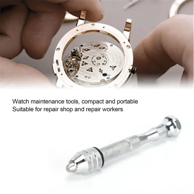 6978 Pin Vise Hand Drill Watch Repairing Processing Tool For Watchmakers US