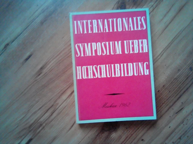 DDR 1963 : Internationales Symposium über Hochschulbildung. FDGB, e2