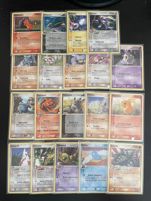 ✨Lot bloc EX 19 cartes
