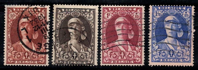 Belgique 1931 Oblitéré 100% La reine Elizabeth, tuberculose