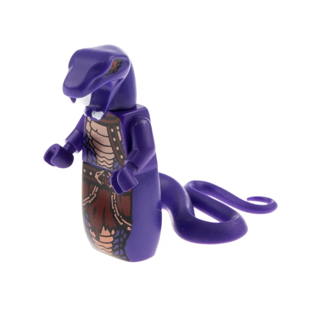 1x Lego Figurine ninjago Chop ' Rai Serpents Tête Sans Armure njo113