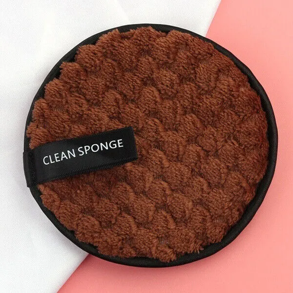 Cleansing Pads Make Up Remover Reusable Face Facial Sponge Cleaner Microfiber