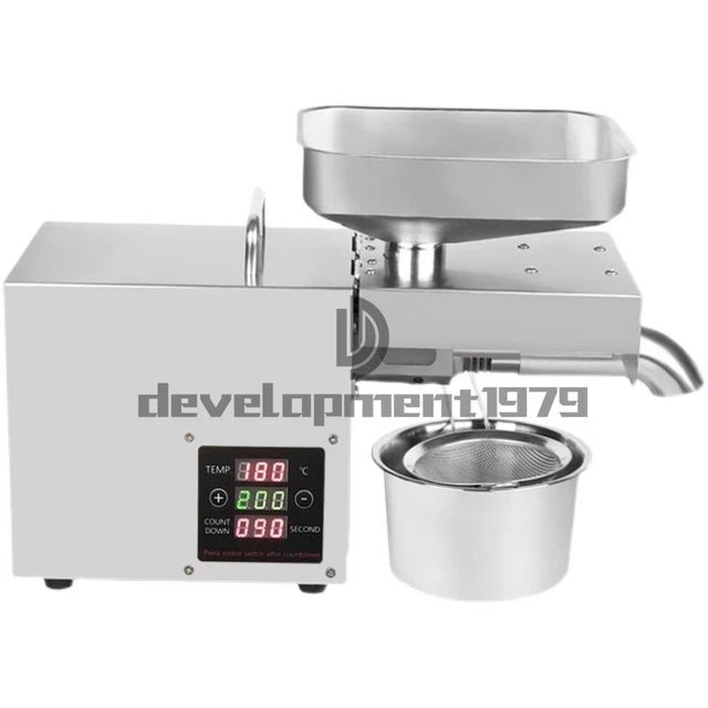 T6W Automatic Oil Press Machine Oil Extraction Extractor Expeller Olive Peanut