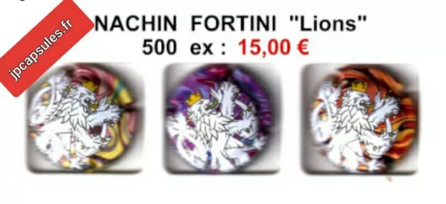 Capsule de champagne NACHIN FORTINI   Lions