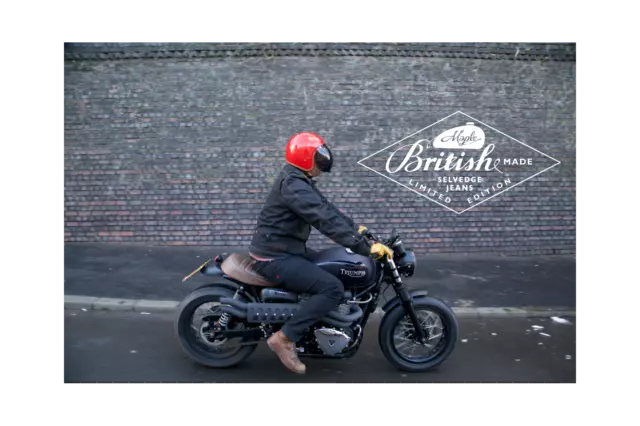 Authentic Maple Motorcycle Jeans - British Made