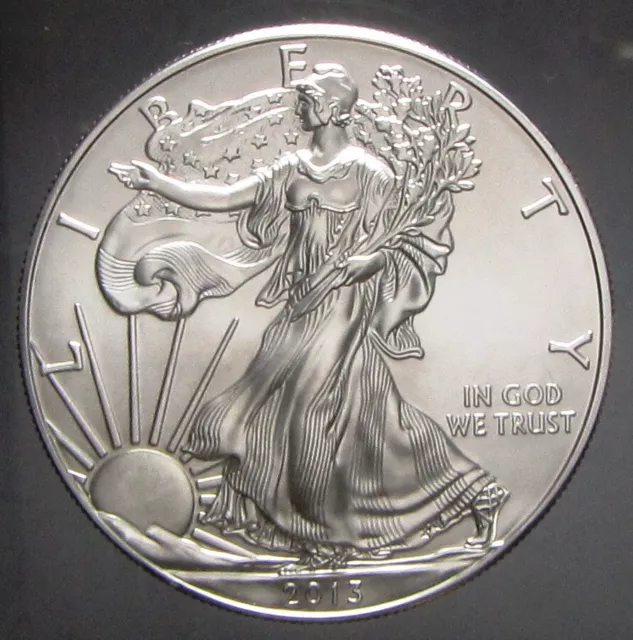 STATI UNITI USA LIBERTY EAGLE 2013 oncia argento silver 1 oz dollaro