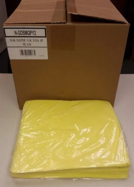 Treated Dust Cloth - Lint Free 21" x 24" - Quarter Folded - 400 sheets per case!