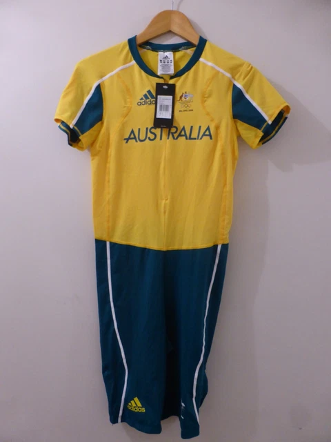 ADIDAS AUSTRALIA OLYMPIC Team Issued Track Field Sprint Suit