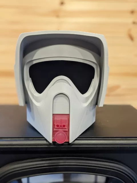 3D Printed Scout Trooper Helmet - DIY Kit - Wearable