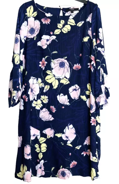 NEXT floaty floral summer tunic dress BNWOT size 12