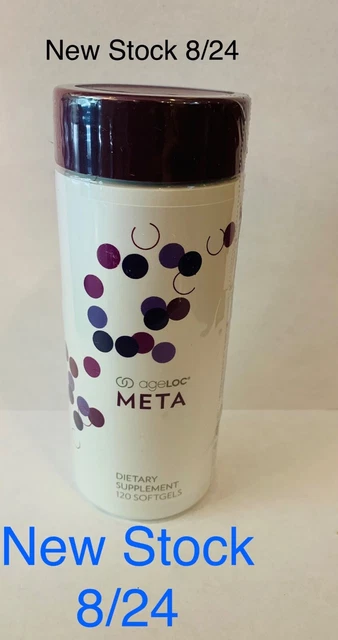 New Nuskin Nu Skin PHARMANEX ageLOC META Healthy Metabolism 120 Exp 8/24 New Nuskin Nu Skin PHARMANEX ageLOC META Healthy Metabolism 120 Exp 8/24