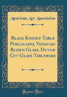 Black Knight Table Porcelains, Venetian Blown Glas