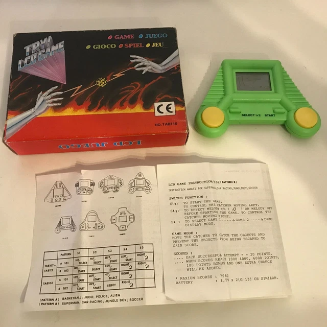 Jeu électronique Vintage ITMC MTP-05 (1980) - Avec Notice, Jeu Et Alimentation