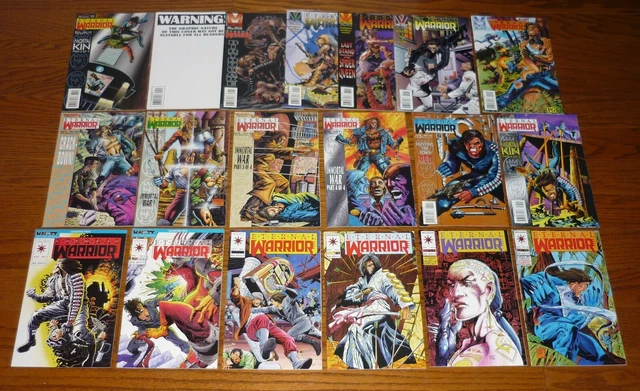 Lot of 19 Eternal Warrior comics # 1-40 Valiant Comics 1992-1995, John Ostrander