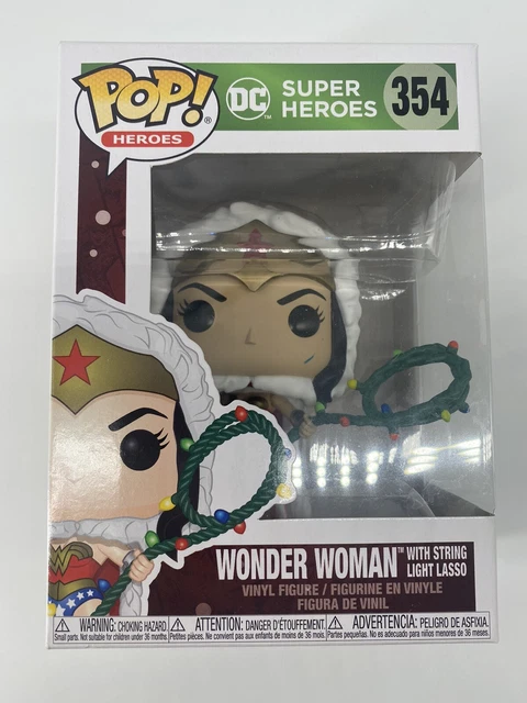 Funko POP! - DC  Super Heroes: Wonder Woman #354  Christmas Edition
