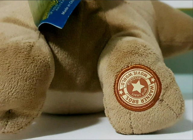 BABY LOONEY TUNES Tasmanian Devil Tassie Devil Plush Toy! Soft Toy