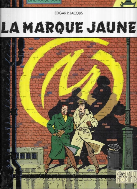 Plaque Murale Métal Blake Et Mortimer - 30 X 20 Cm - BD - Décoration