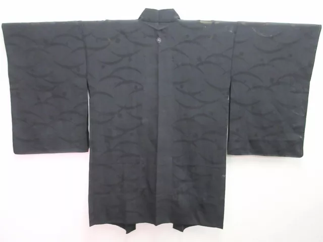 8230B4 Silk Vintage Japanese Kimono Haori Jacket See-Through Summer Tsuyushiba