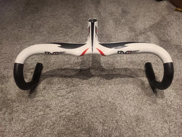 PINARELLO MOST TALON Carbon Fibre Aero Integrated Bars Handlebars