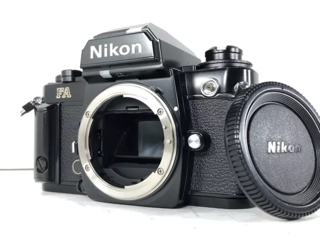 [ N-Mint para Esta Edad ] Nikon FA 35mm SLR Película Cámara Negro Cuerpo Solo De