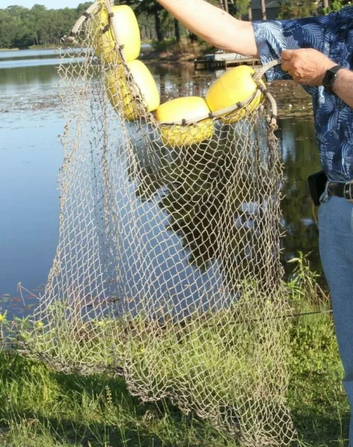 VINTAGE CEDAR FISHING net floats $100.00 - PicClick