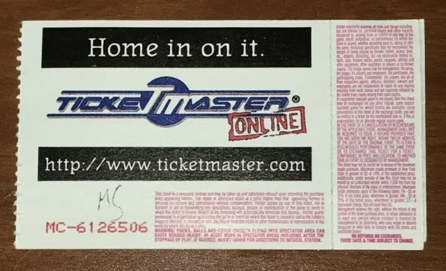 Titan Wwe Wwf Live Event Pepsi Arena 5/16/97 Ticket Stub Rocky Maivia Early Rock 2
