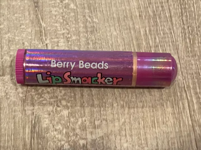 Lip Smacker Bonne Bell Berry Beads Vintage NEW Rare Purple Jewel Gloss Y2K