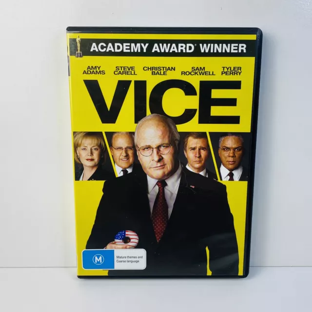 Vice (DVD, 2018)  Region 4 - Fast Free Post - LIKE NEW