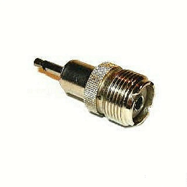 Adattatore Da Presa Femmina Uhf Pl259 A Minijack 3,5 Mm Spina Maschio Mono
