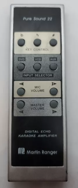 Martin Ranger Pure Sound 22 Digital Echo Karaoke Amplifier Remote Control