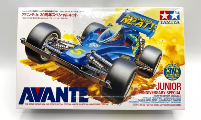 Tamiya Avante Jr. 1/32 Mini 4WD Racer 30th Anniversary Special Edition - 95474