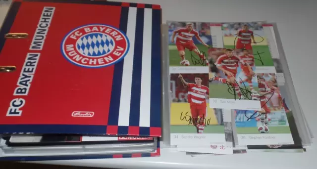 Mega Convolute FC Bayern Munich, Autographs, Private Photos Mehr As 600 Item
