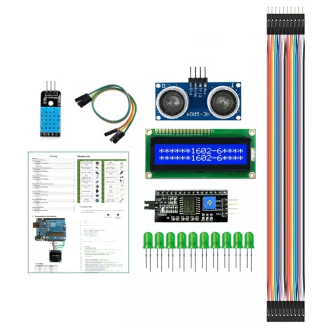 Für Arduino Kit Sensor HC SR04 Widerstand Kanal Relais Modul V3.0 328 85 Stück 2