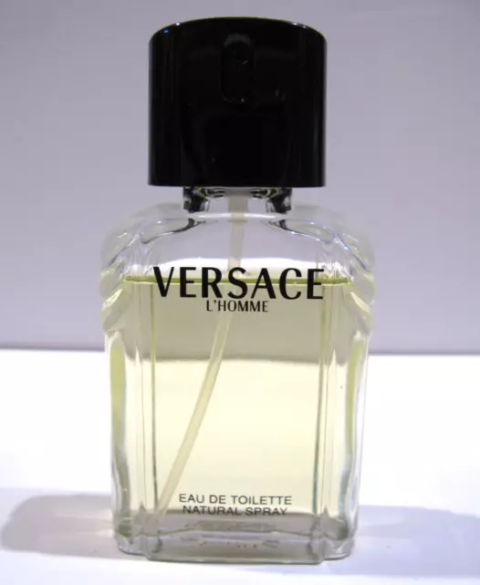 No Box Profumo Usato Used Versace L'homme 100Ml Eau De Toilette For Men