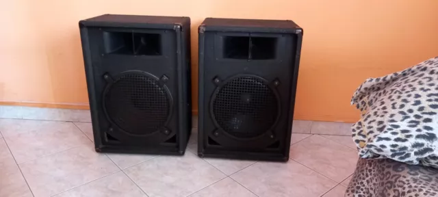 2 casse PEAVEY usate, 2 vie, modello CORBY 112 HE, 150 WATT RMS 