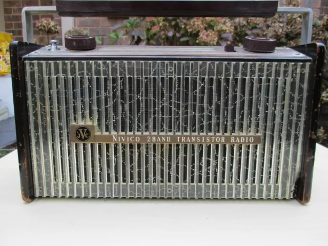 JVC Nivico made in Japan 2 Band AM/SW 1960 8 transistor radio