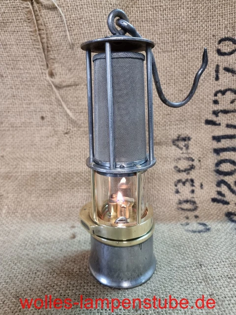 Friemann & Wolf Typ 610, Grubenlampe, Bergbau, Wetterlampe